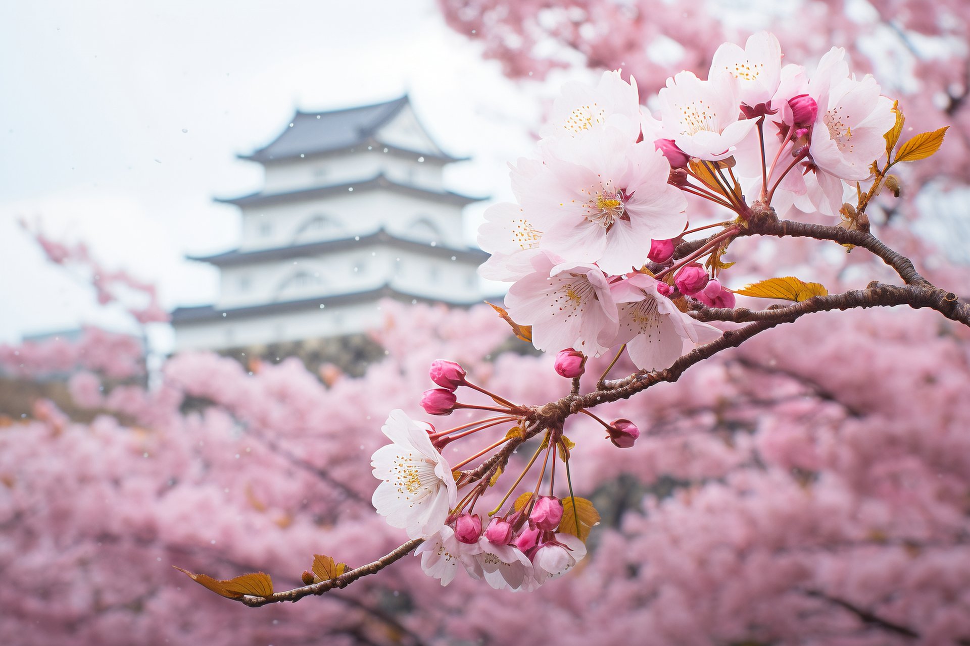 _600780246_櫻花盛開的日本庭院(企業商用)